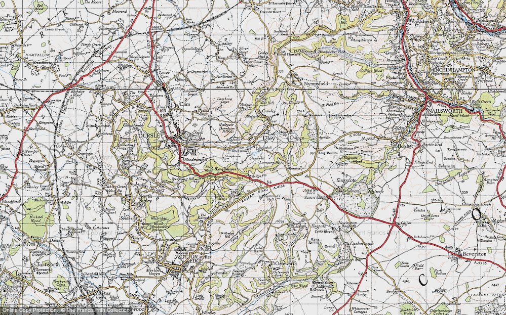 Old Map of Shadwell, 1946 in 1946