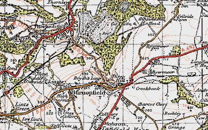 Old map of Sheep Hill in 1947