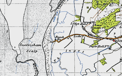 Old map of Shepherd's Port in 1946