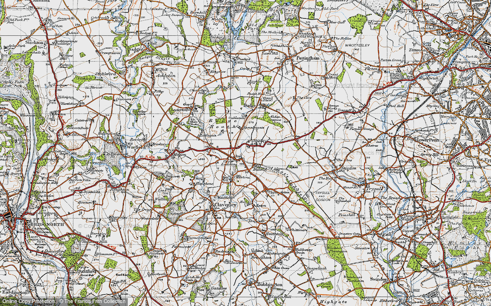 Old Map of Shipley, 1946 in 1946