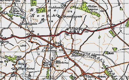 Old map of Shipley in 1946
