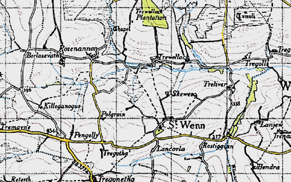 Old map of Skewes in 1946