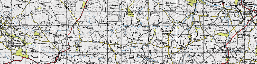 Old map of Skewes in 1946