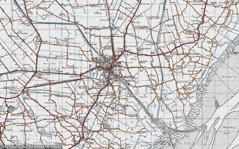 Old Map of Skirbeck, 1946 in 1946