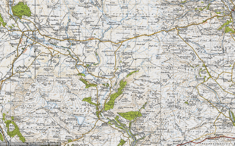 Old Map of Skyreholme, 1947 in 1947