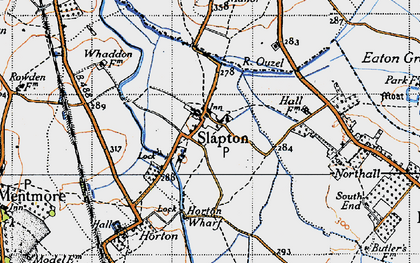 Old map of Slapton in 1946
