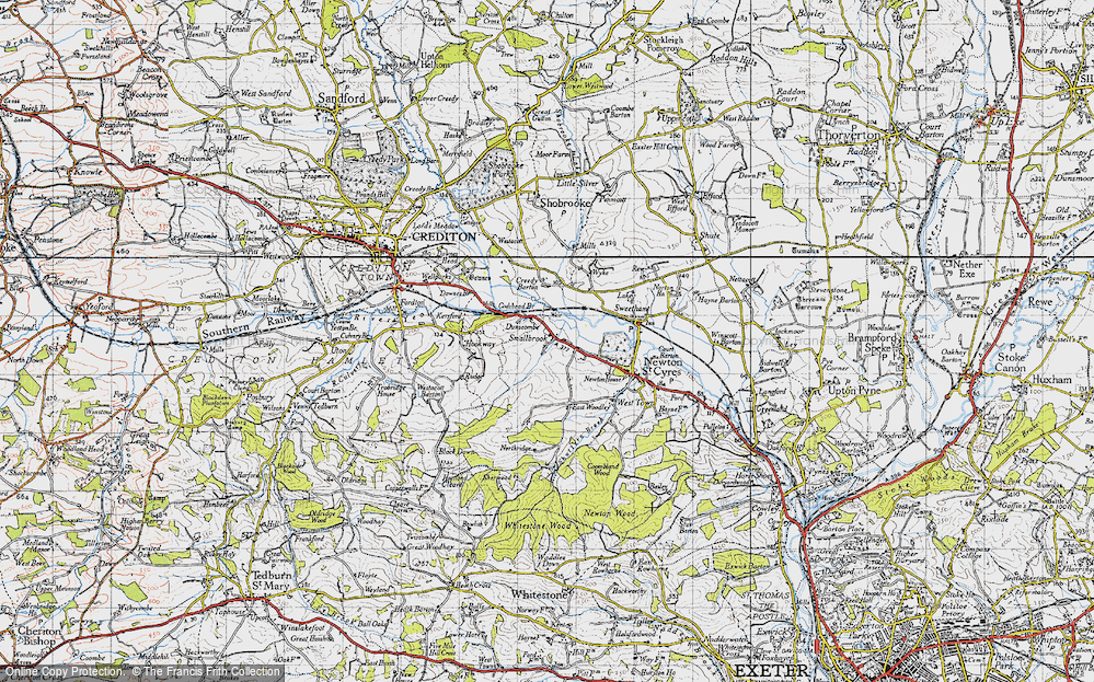 Old Map of Smallbrook, 1946 in 1946