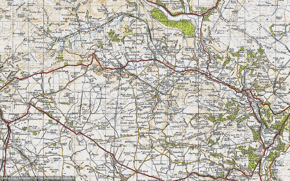 Old Map of Smalldale, 1947 in 1947