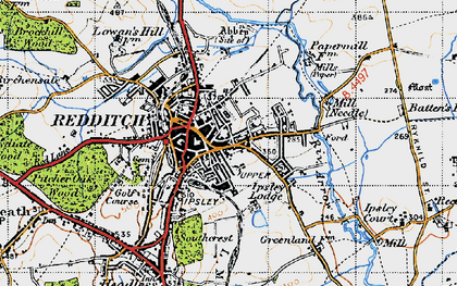 Old map of Smallwood in 1947