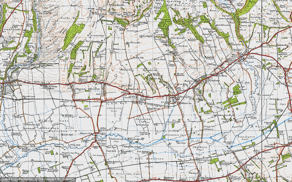Old Map of Snainton, 1947 in 1947