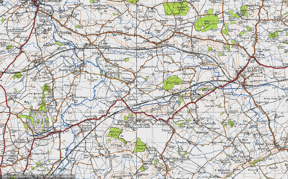 Old Map of Sodom, 1947 in 1947