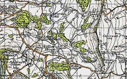 Old map of Sollers Hope in 1947