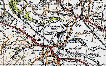 Old map of Somerdale in 1946