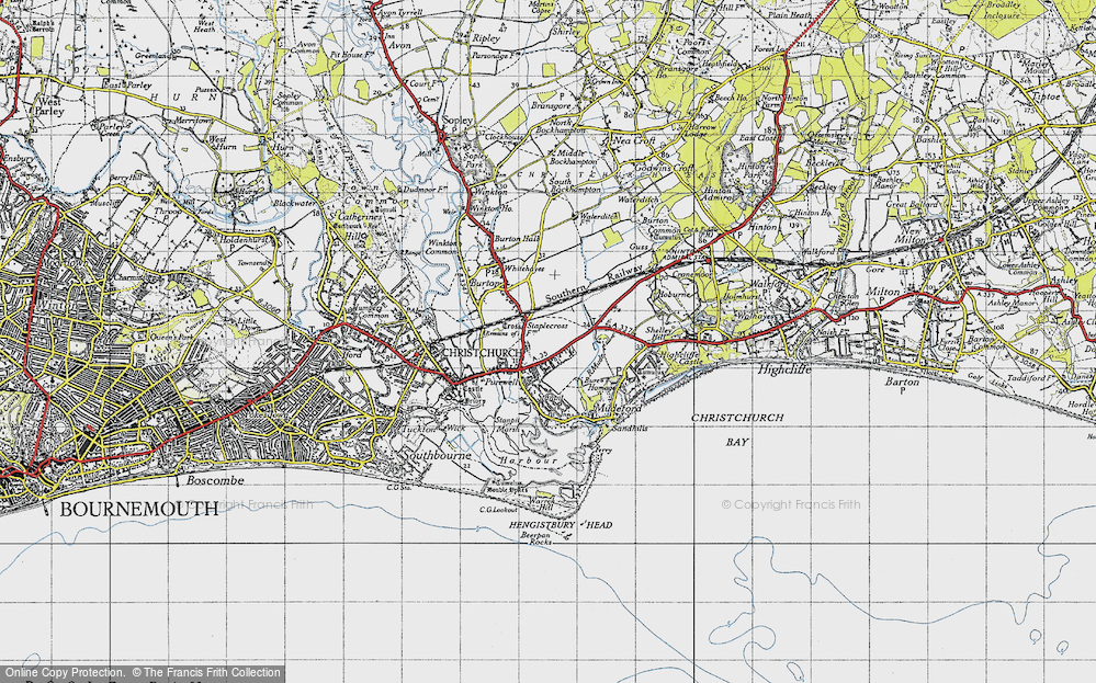 Old Map of Somerford, 1940 in 1940