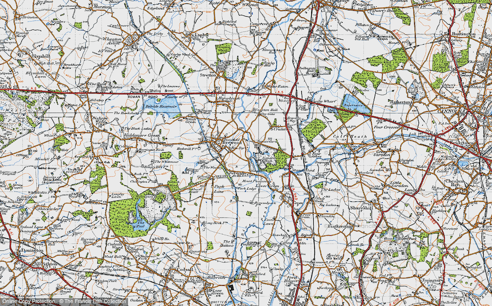 Old Map of Somerford, 1946 in 1946