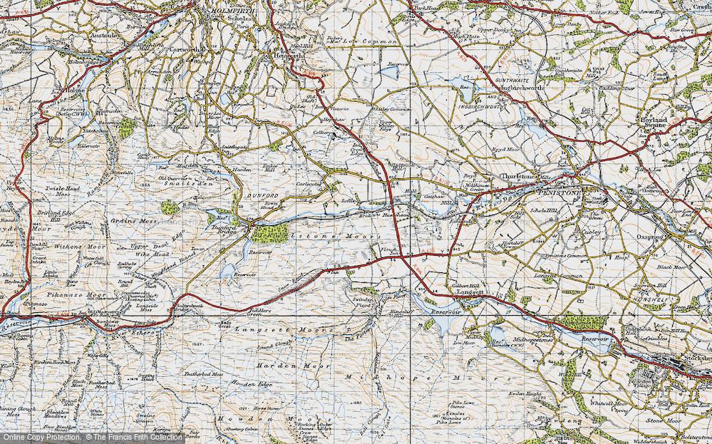 Old Map of Soughley, 1947 in 1947