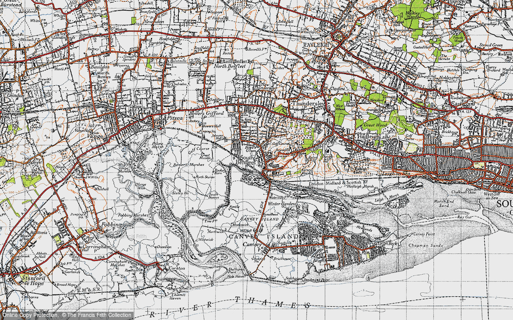 South Benfleet, 1945