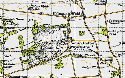 Old map of South Dalton in 1947