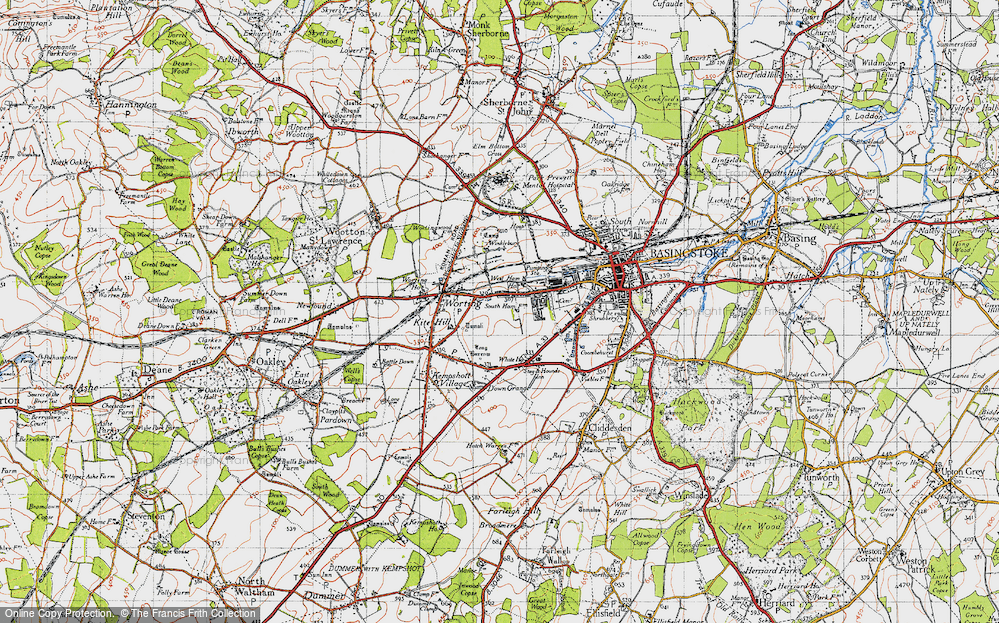 Old Maps of South Ham, Hampshire - Francis Frith