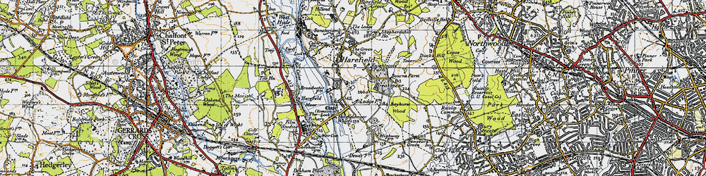 South Harefield Photos Maps Books Memories