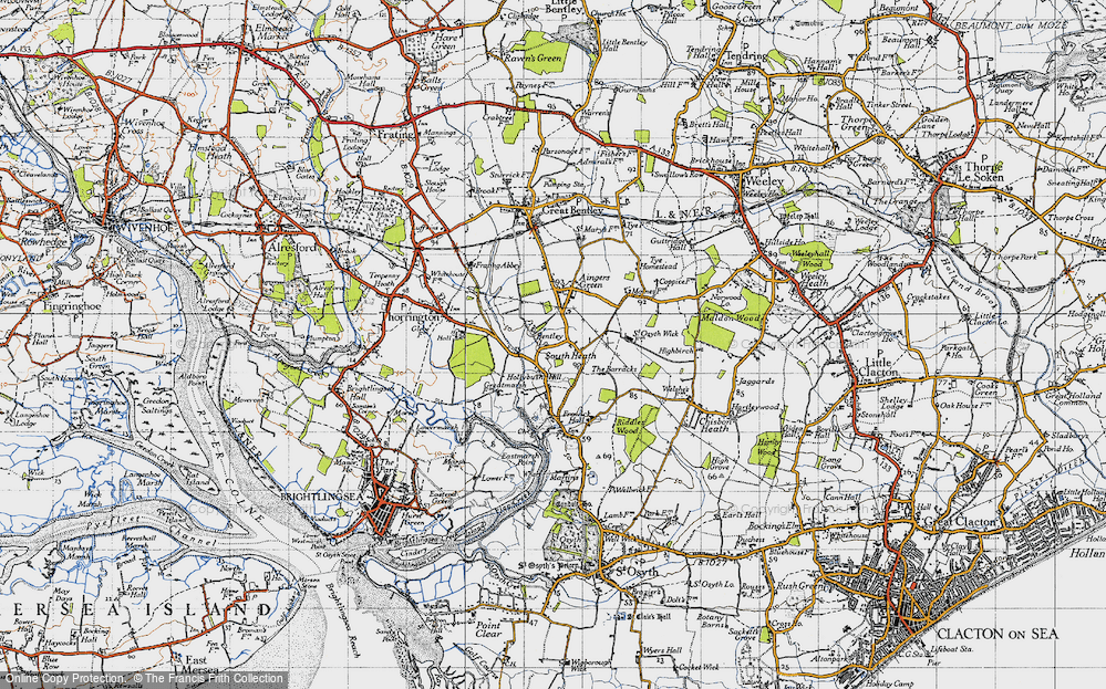 Old Map of South Heath, 1946 in 1946