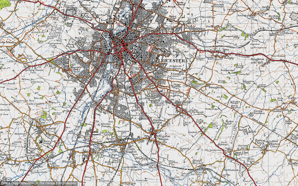 Old Map of South Knighton, 1946 in 1946
