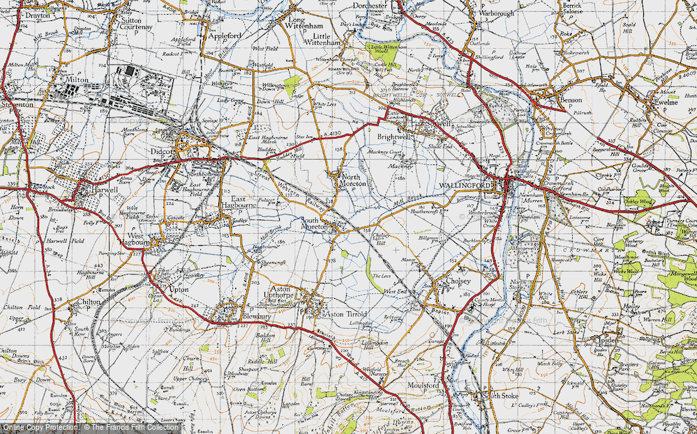 Old Map of South Moreton, 1947 in 1947