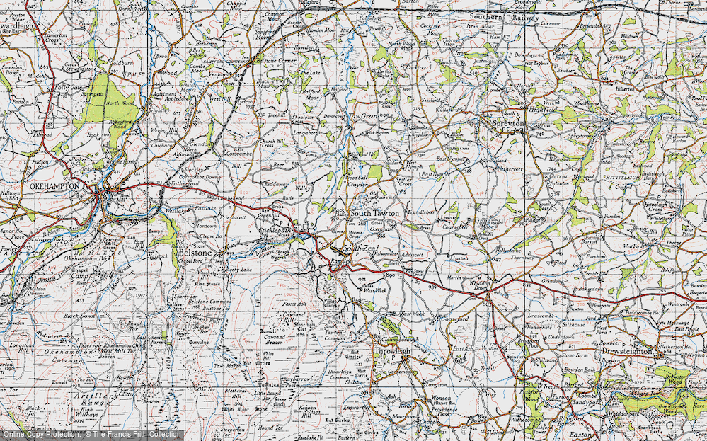 South Tawton, 1946