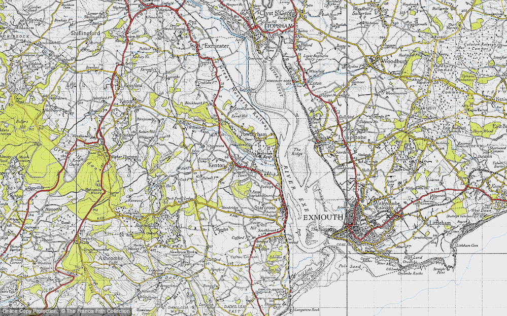 Old Map of South Town, 1946 in 1946