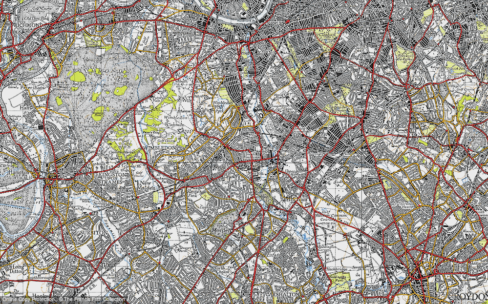 South Wimbledon, 1945