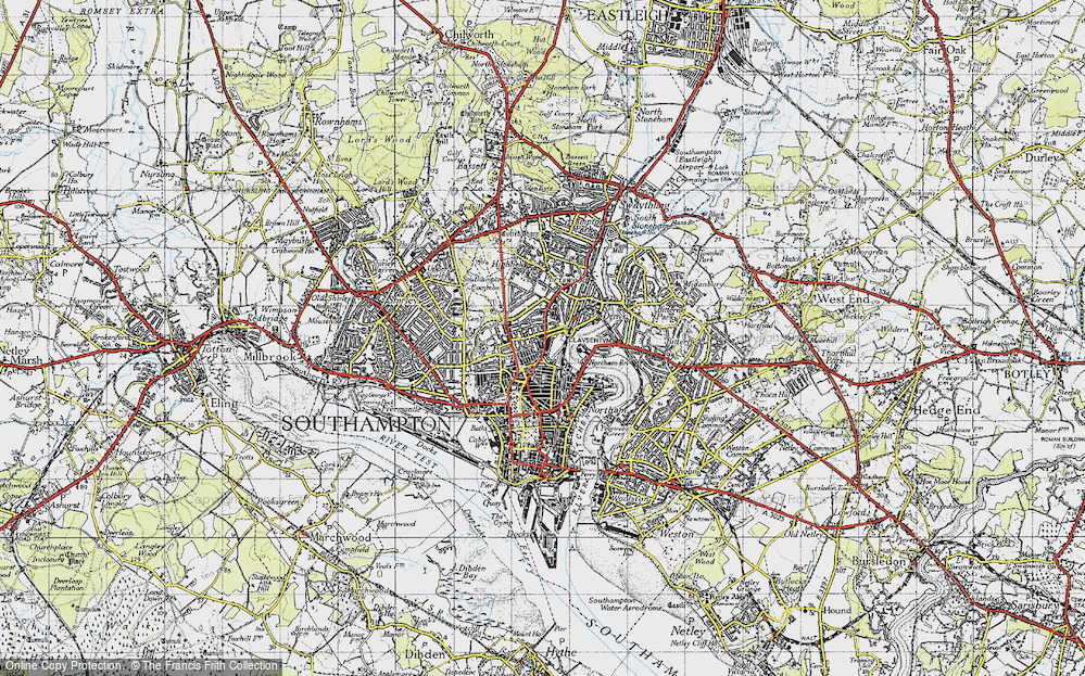 Southampton, 1945