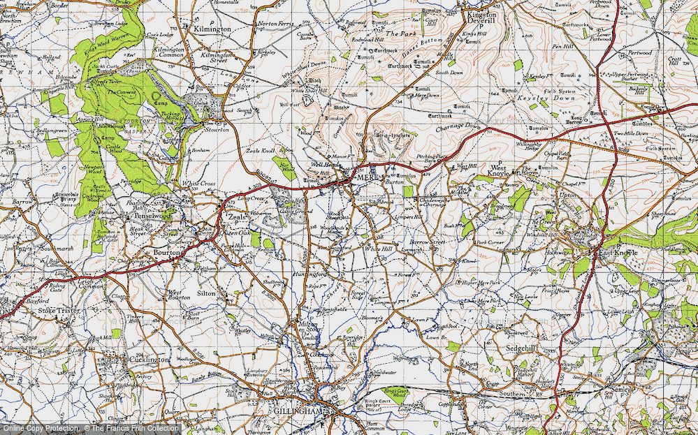 Old Map of Southbrook, 1945 in 1945