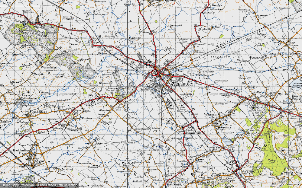 Old Map of Southcourt, 1946 in 1946