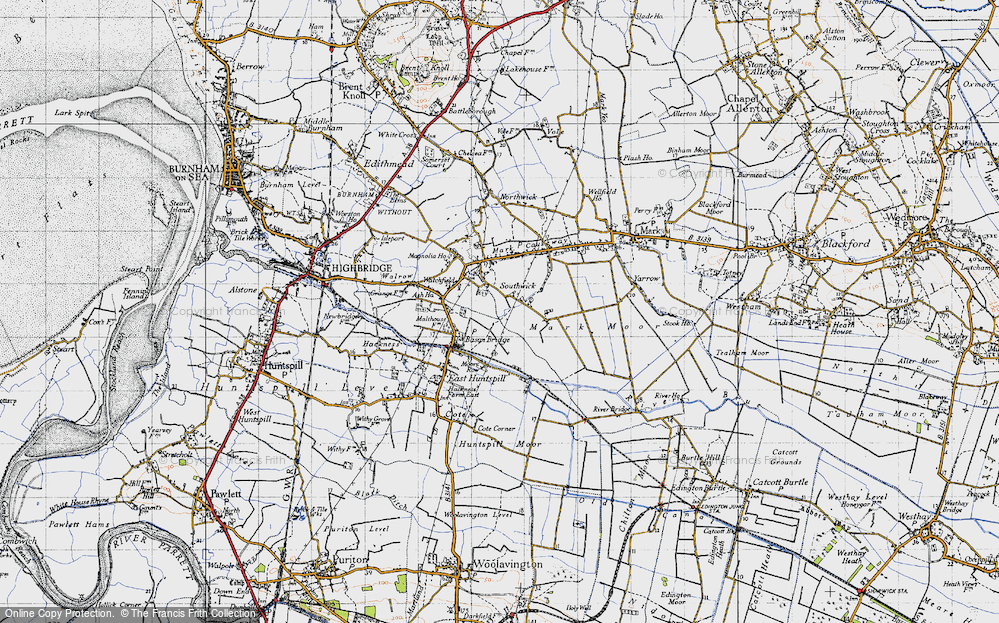Old Map of Southwick, 1946 in 1946