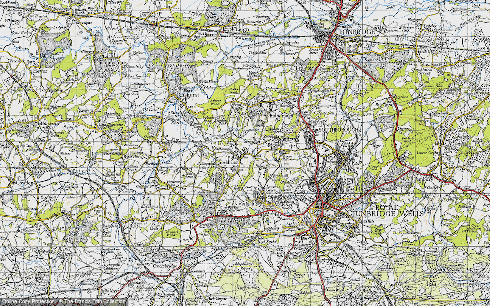 Old Map of Speldhurst, 1946 in 1946