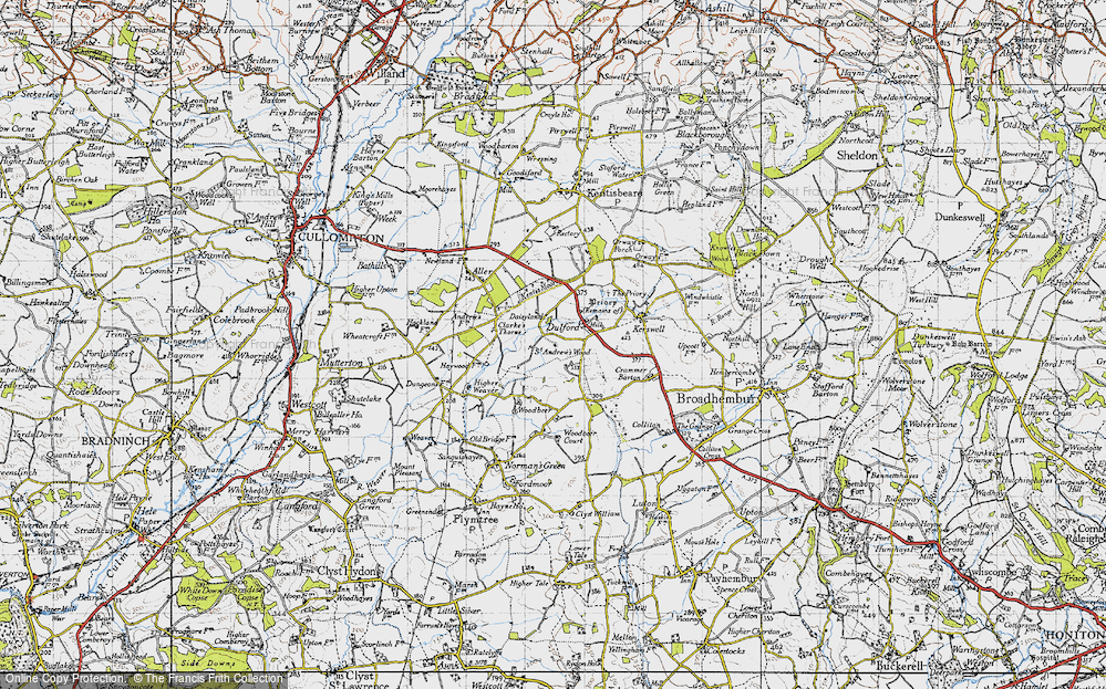 Old Map of St Andrew's Wood, 1946 in 1946