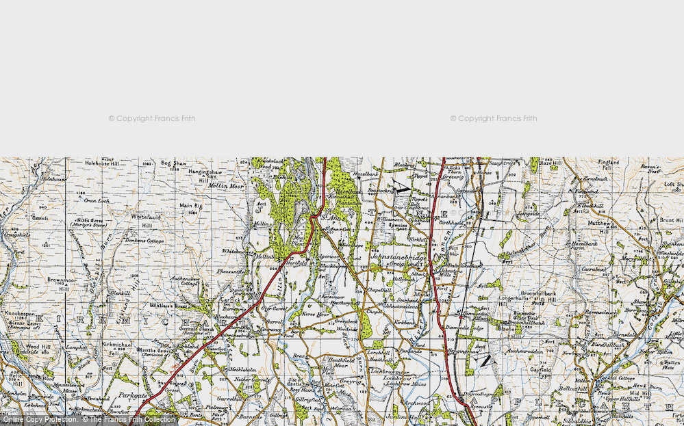 Old Map of St Ann's, 1947 in 1947