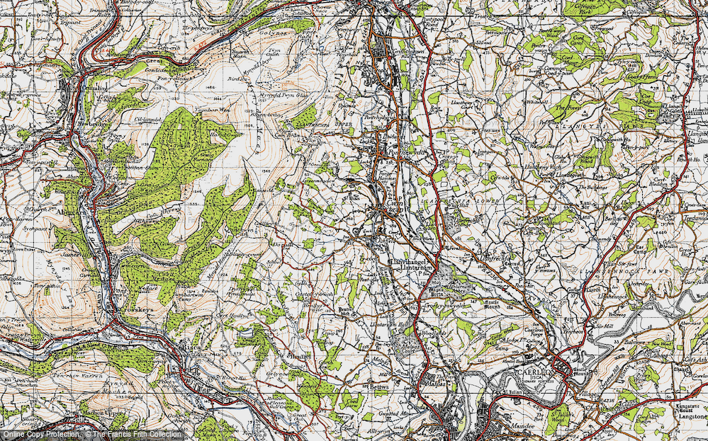 Old Map of St Dials, 1947 in 1947