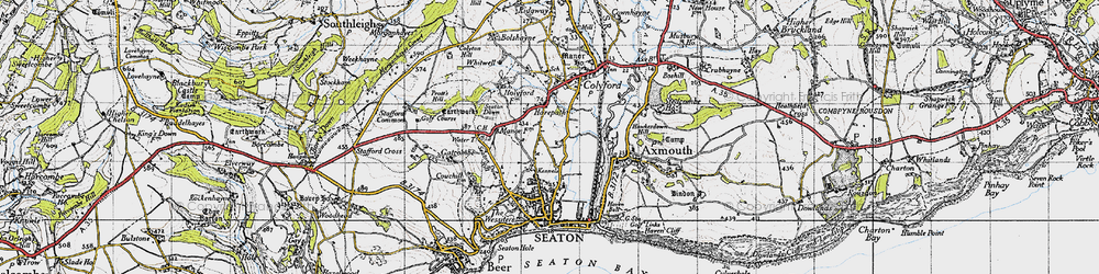Old map of St Dympna's in 1946