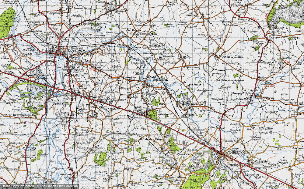 Old Maps of St Helena, Warwickshire - Francis Frith