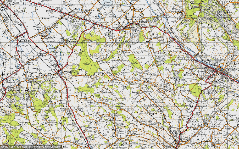 Old Map of St Leonards, 1946 in 1946