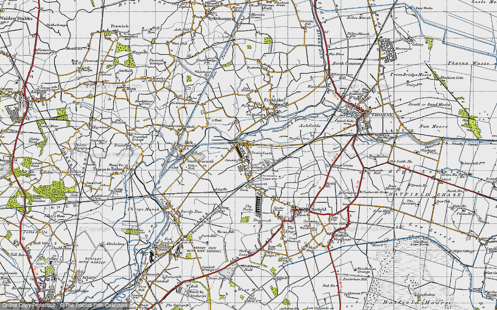 Old Map of Stainforth, 1947 in 1947