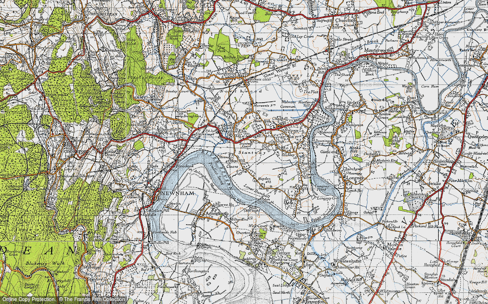 Old Map of Stantway, 1946 in 1946