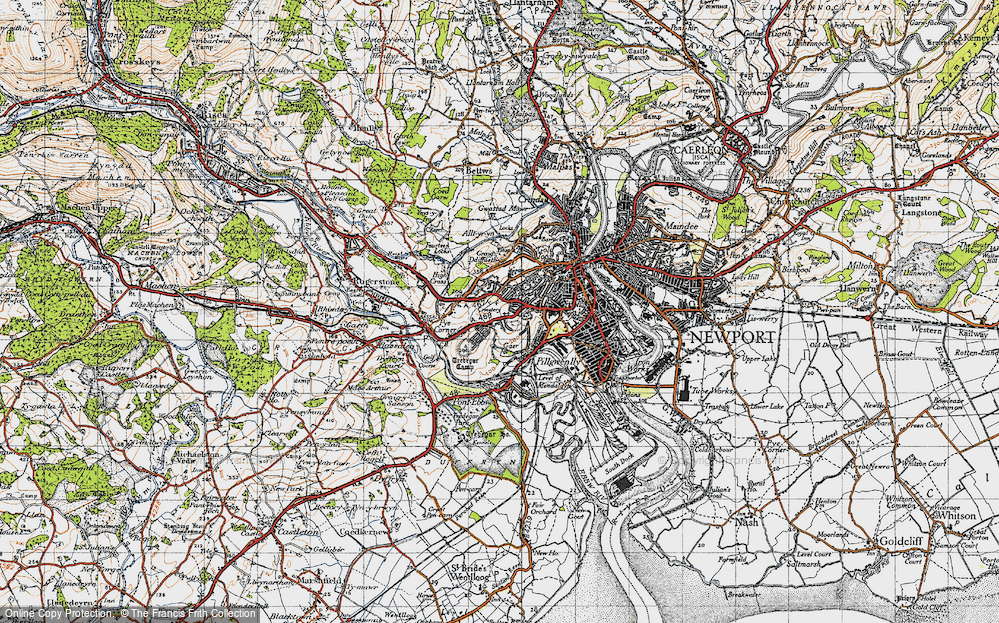 Old Map of Stelvio, 1946 in 1946