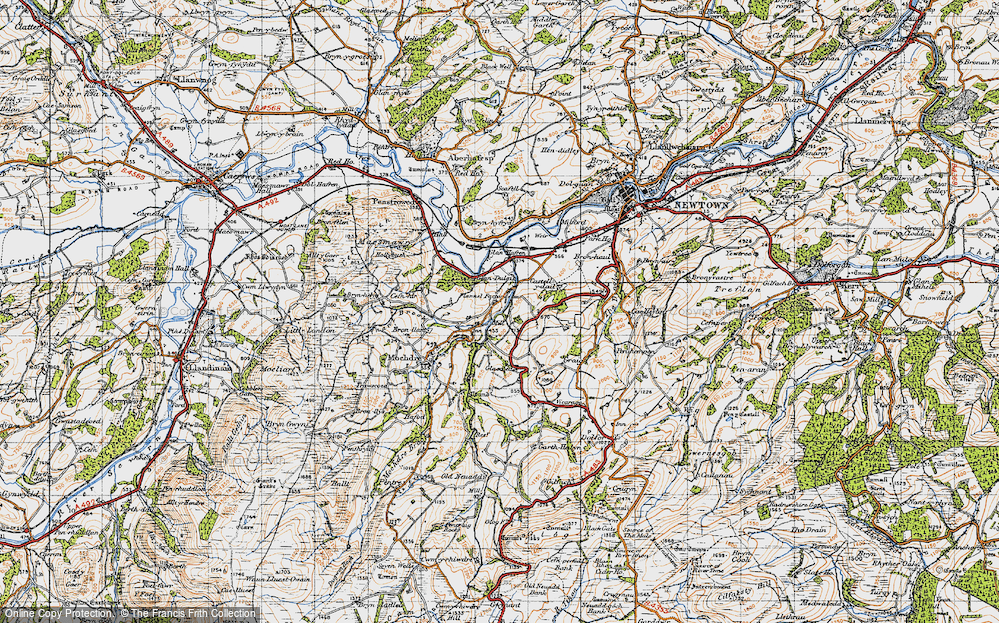 Old Map of Stepaside, 1947 in 1947