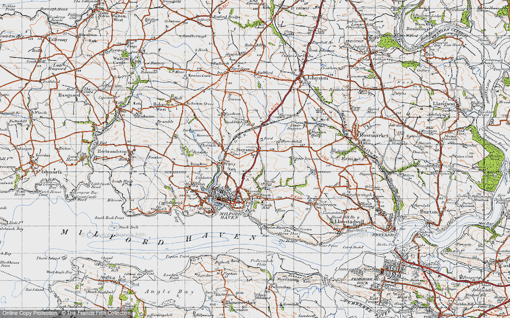 Old Map of Steynton, 1946 in 1946