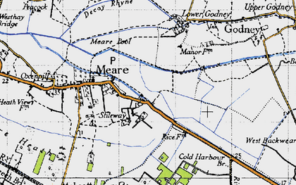 Old map of Stileway in 1946