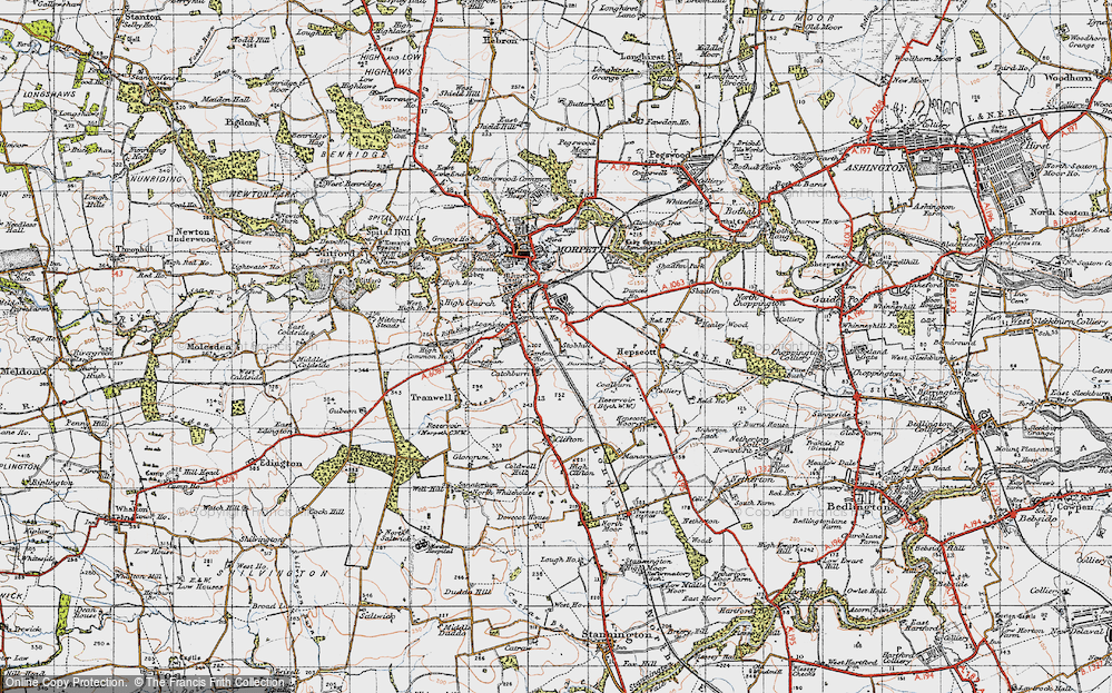 Old Map of Stobhill, 1947 in 1947