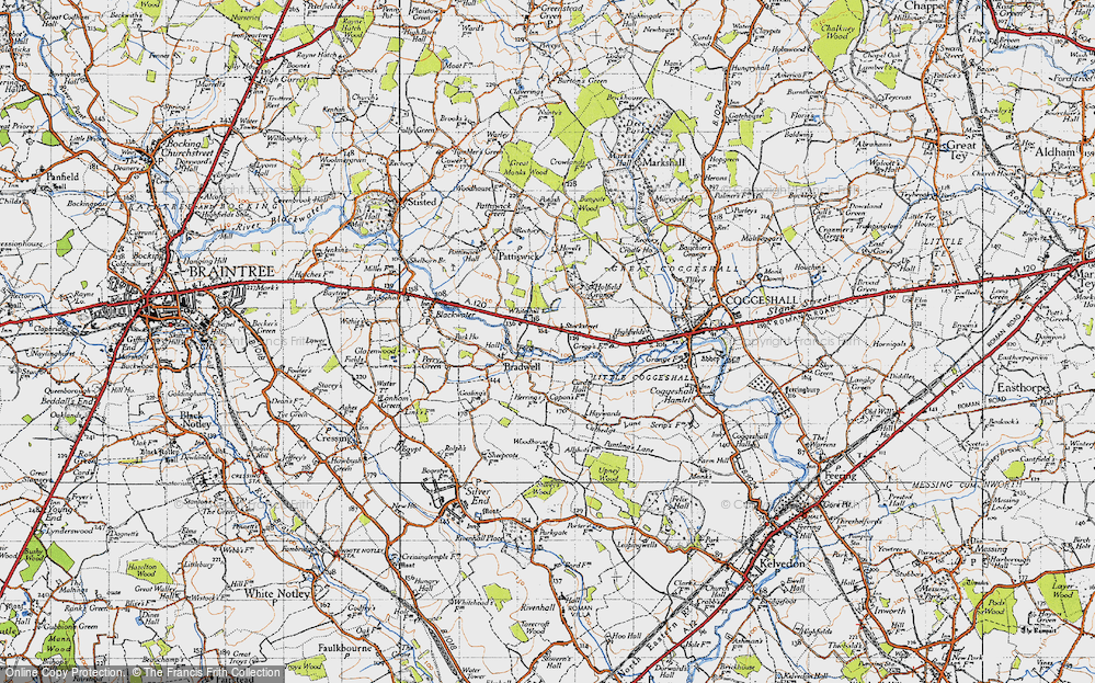 Old Map of Stockstreet, 1945 in 1945