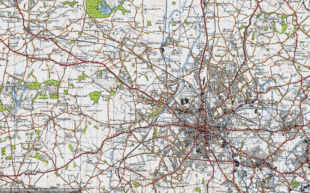 Old Map of Stockwell End, 1946 in 1946